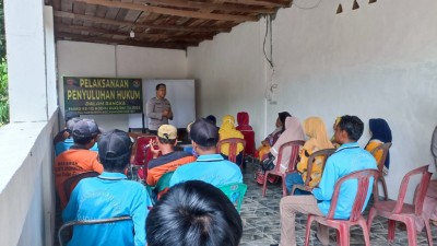 Sadar Akan Hukum, Satgas TMMD Berikan Penyuluhan