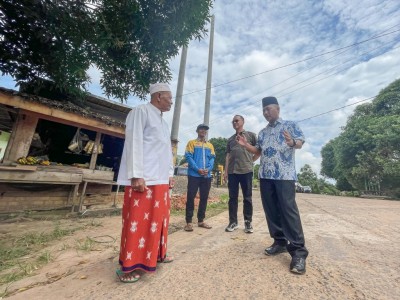 Sambangi Keluang, Sekda Apriyadi Cek Progres…