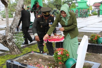 Sambut Peringatan HUT TNI ke - 77, Kodim…