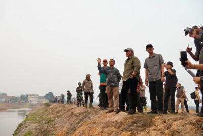 Sanksi Adat, Benteng Warga Desa Jermun OKI Cegah Karhutla