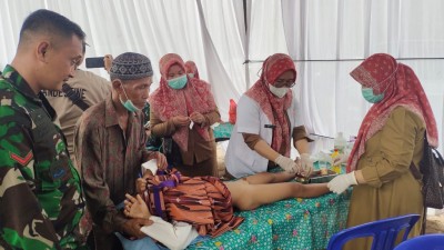 Satgas TMMD ke - 115 Kodim 0402/OKI Adakan…