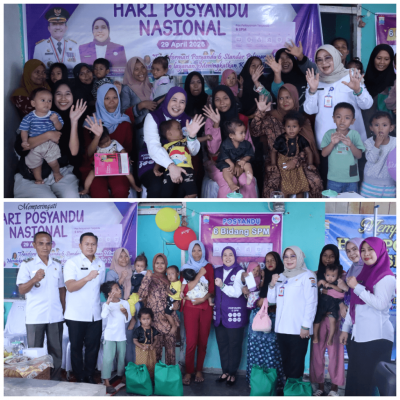 Semarak Hari Posyandu Nasional, Dewi Sastrani Tekankan Peran Strategis Posyandu Cegah Stunting