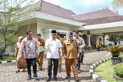Sowan ke Pj. Gubernur, Pj. Bupati Apriyadi…