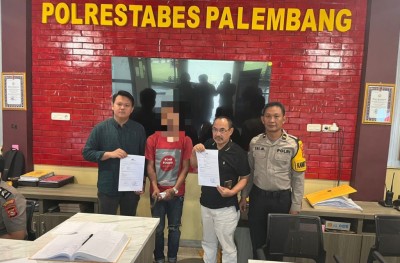 SS Diamankan Security Usai Diduga Bobol Gudang di Palembang