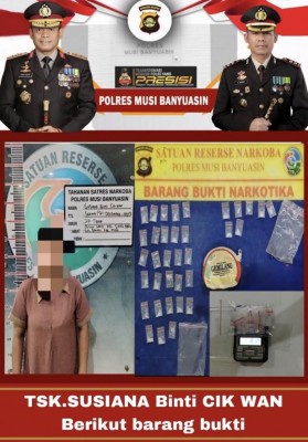 Susianna Ditangkap, Polres Muba Gagalkan…