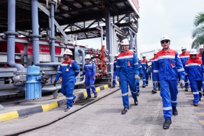 Tinjau AFT SMB II dan IT Palembang, Komisaris Utama PT Pertamina (Persero) Pastikan Keandalan Operas