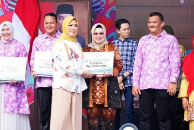 TP PKK Muba Raih Juara Terbaik I Kategori…