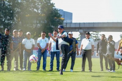 Turnamen Sepak Bola U-15 Piala Gubernur Sumsel 2026 Resmi Bergulir, Herman Deru Dorong Lahirnya Tale
