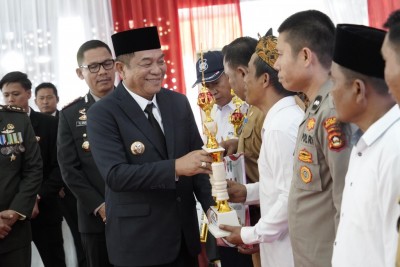 Upacara Hari Bhayangkara ke-79 Berjalan…