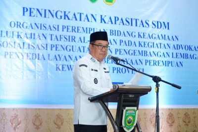 Wagub Cik Ujang Dorong Penguatan Nilai Muamalah untuk Perempuan Sumsel