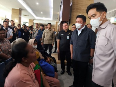 Wapres Gibran Tinjau Layanan RSUD Siti Fatimah, Tekankan Peningkatan Pelayanan Kesehatan