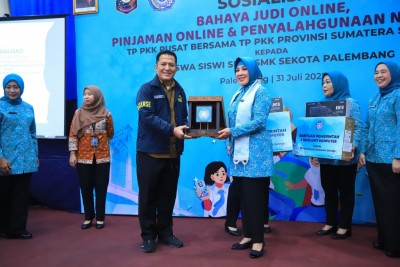 Wujudkan Generasi Emas 2045,TP PKK Sumsel…