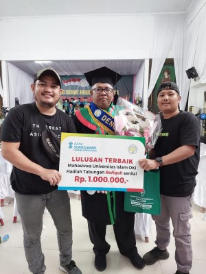 Yadi Hendri Supriyadi, Wisudawan Terbaik…